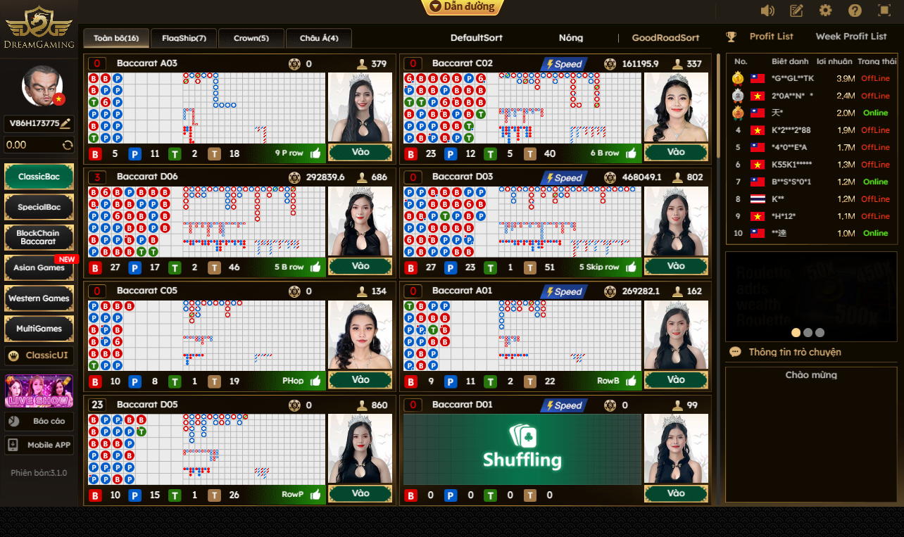 Baccarat OK365 - Sảnh Bài Live Casino Uy Tín Thưởng Lớn 2026 2 Tìm hiểu hình thức chơi Baccarat OK365 tại phòng live casino
